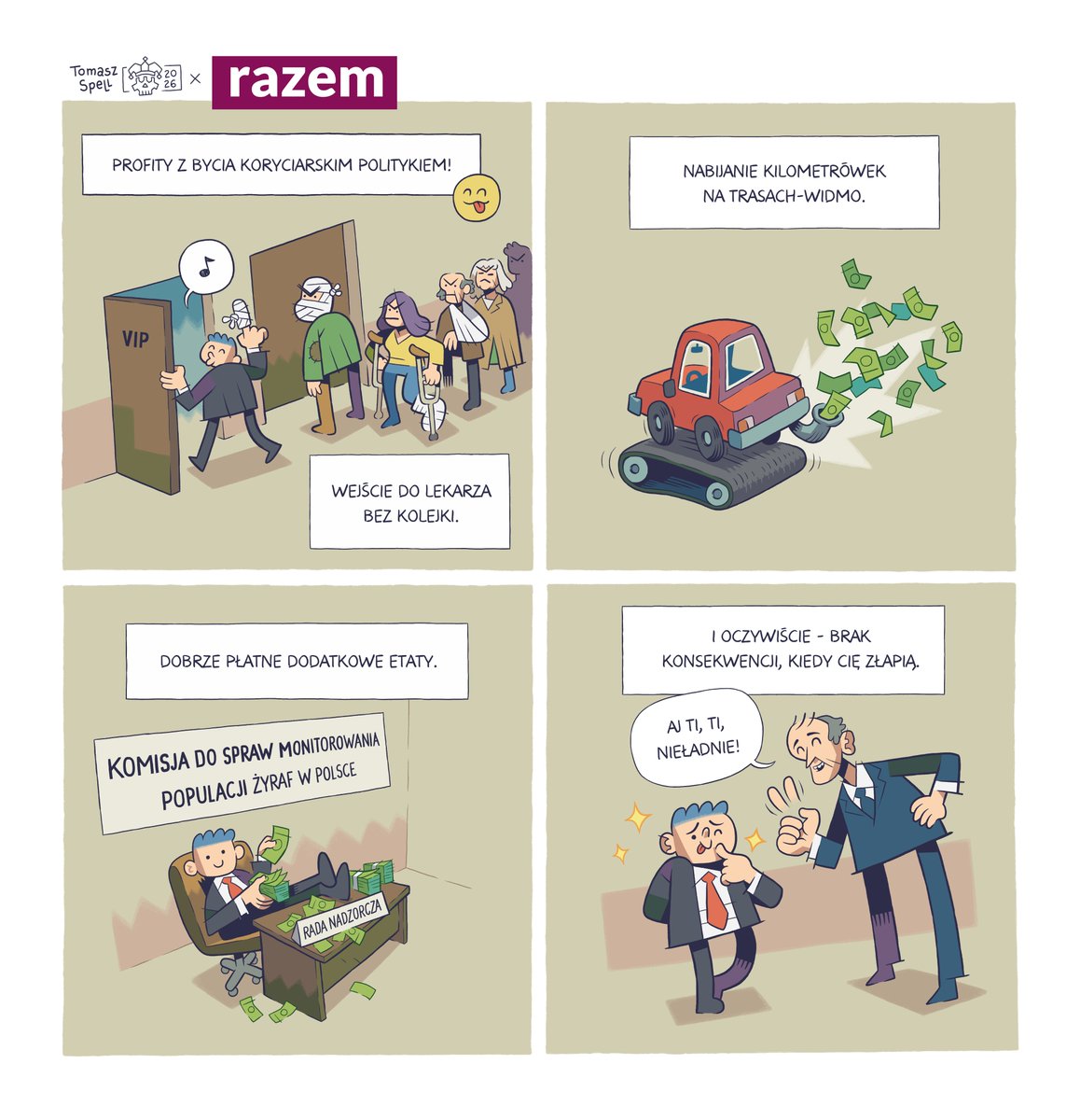 Razem tweet media
