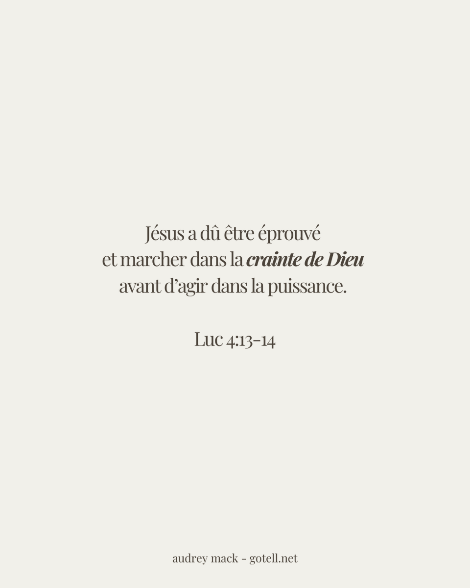 AudreyGoTell's tweet photo. Luc 4:13-14
13 Après l'avoir tenté de toutes ces manières, le diable s'éloigna de lui jusqu'à un moment favorable.
14 Jésus, revêtu de la puissance de l'Esprit, retourna en Galilée, et sa renommée se répandit dans tout le pays d'alentour.

Luke 4:13-14
13 And when the devil had ended every temptation, he departed from him until an opportune time.
14 And Jesus returned in the power of the Spirit to Galilee, and a report about him went out through all the surrounding country.