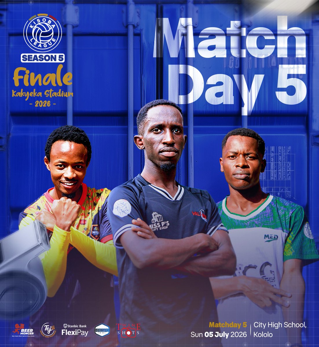 valiantsk10's tweet photo. We go again for #matchday 5 of the @KISOBALeague .
With alot of faith, alot to show on grass and alot to add to the table
#KLKakyekaFinale https://t.co/mFNZgd088D