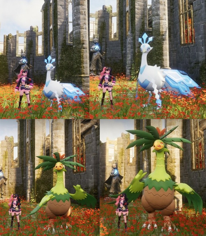 Tact_Karma's tweet photo. パルワールド/Palworld
ノーマルとアルファの大きさ比較をしてみました。

No 137 ～ 144

テラリアコラボの時に追加された子たちが出てきました。
今回もそんなに大きくなる子はいませんね😞 https://t.co/gq01vf7Qns