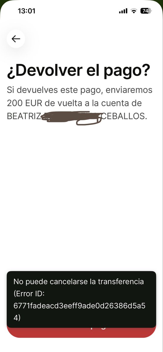 beaceballos_'s tweet photo. @Wise If I can’t send money to myself, please let me cancel the bank transfer do not block my money https://t.co/3MsDS95G9n