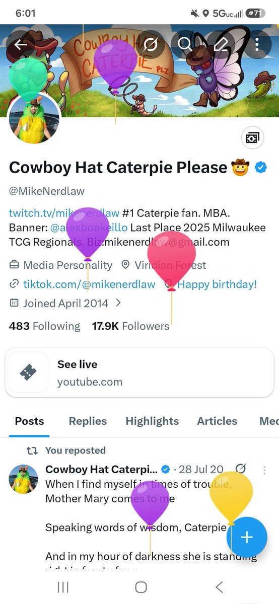 Cowboy Hat Caterpie Please 🤠 tweet media