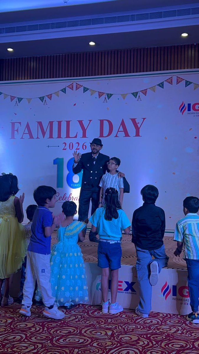 IEX_India_'s tweet photo. Our Family Day brought colleagues & their loved ones together for laughter, games, great food & unforgettable moments.
As we celebrated 18 years of IEX, we also celebrated the people & relationships that make this journey truly special.
#IEX #FamilyDay #WorkplaceCulture https://t.co/I17n03upl0
