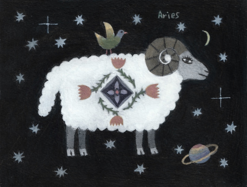 amagumbos's tweet photo. 「おひつじ座」
＃おひつじ座 ＃Aries https://t.co/oX1zHhsZuj