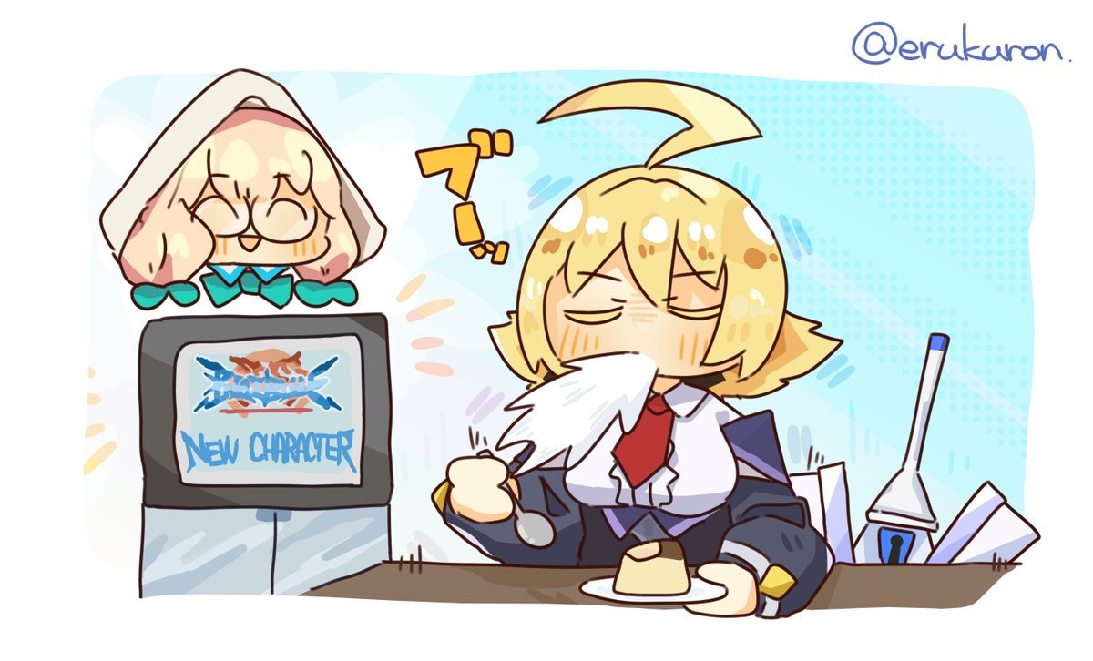 erukuron's tweet photo. ブレイブルーCF新キャラ実装でたまげました
ぼくはEsちゃんがすきです https://t.co/QiQ2AwXWUk