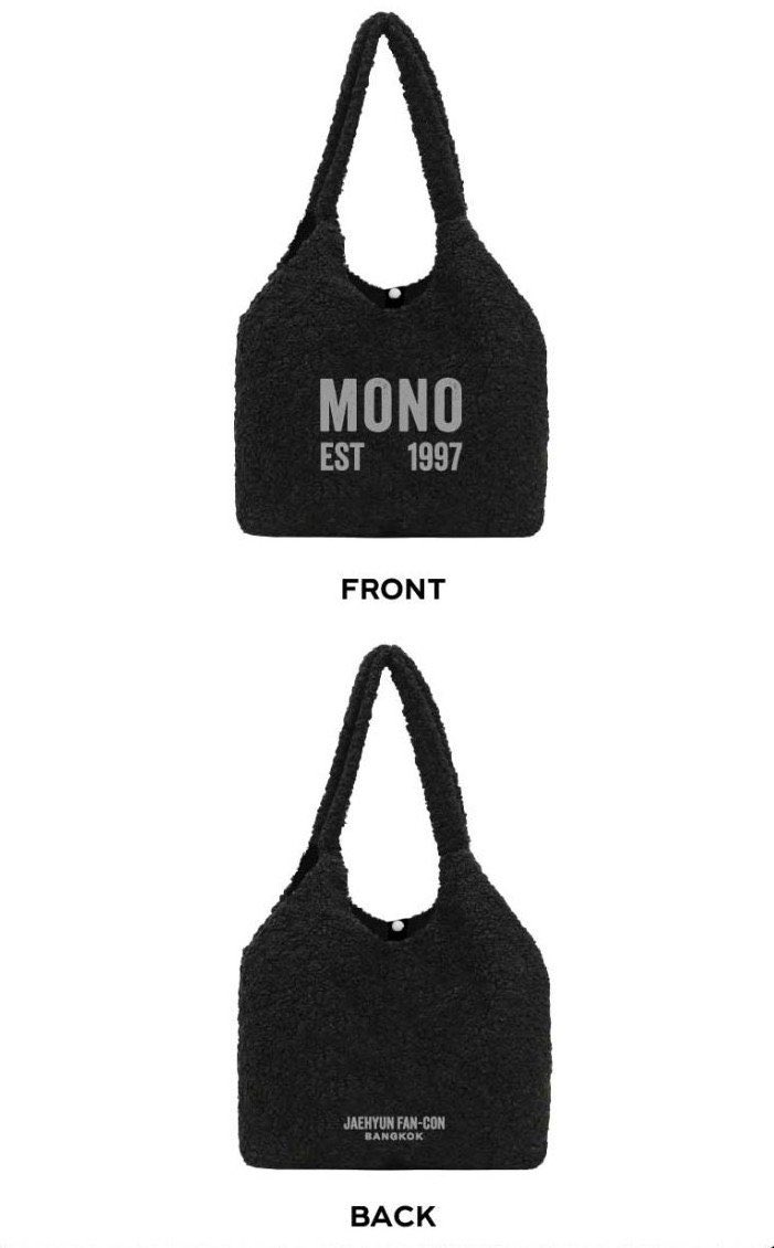 jungjaef's tweet photo. #wtb fluffy totebag md fancon #jaehyun 
 #mono in bangkok thailand https://t.co/lVg7cHt1Ft