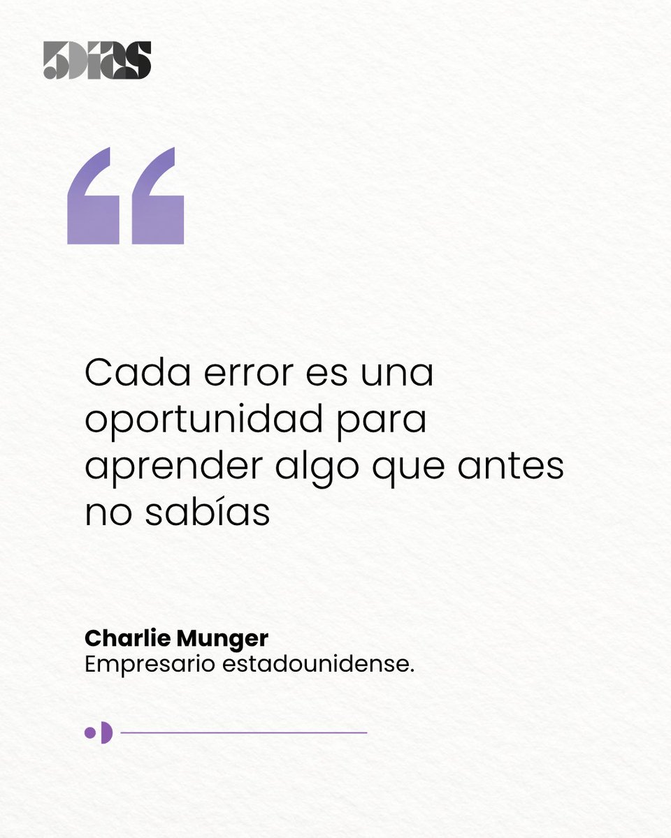 5DiasPy's tweet photo. Frase del día.✨
🔗https://t.co/NeJGVSMiYC
#5dias #frasedeldia https://t.co/QSALxzREGj