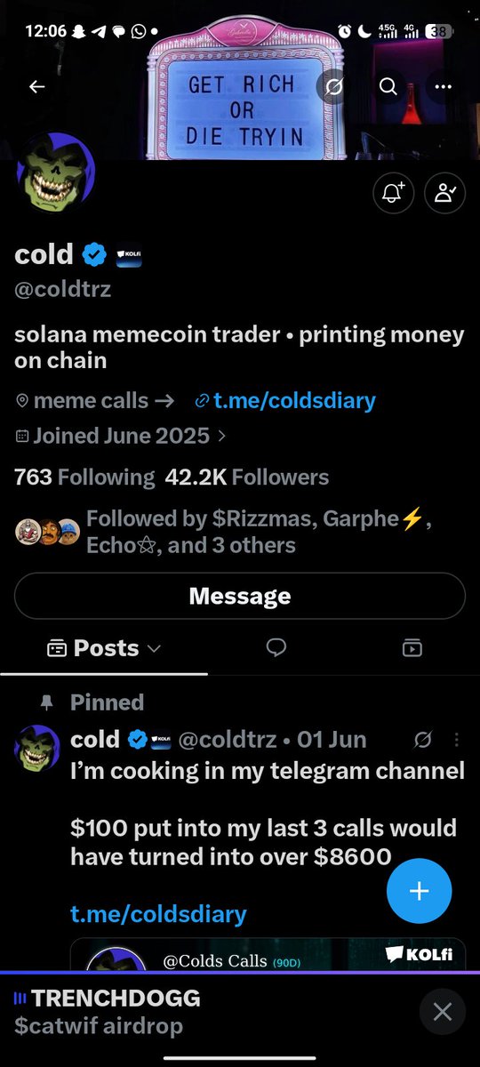 keyboardadviser's tweet photo. @thedemolaa @coldtrz @nexocooker Save me from this trenches brother..I'm a die believer.

4SbY2Y4ckwoABiyozcxWhXsXUHFZ65RrRxfnLoB6McSG https://t.co/VTLZ8gv78S