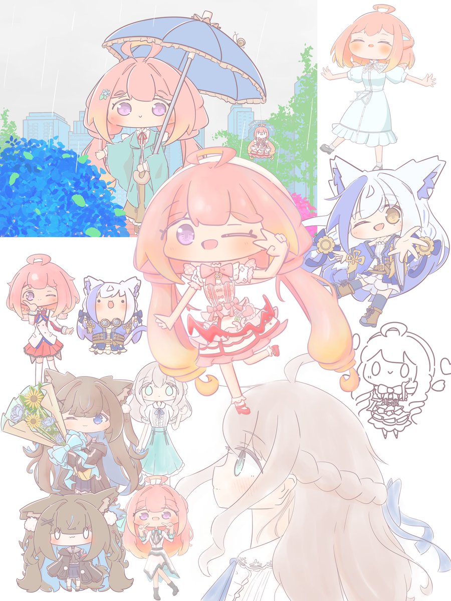 Labyr1nth_SHEEP's tweet photo. #今月描いた絵を晒そう

今月はこんな感じぃ！
少ない…かも…
来月はもうちょっと描けるといいな https://t.co/XAWCCYuA2w