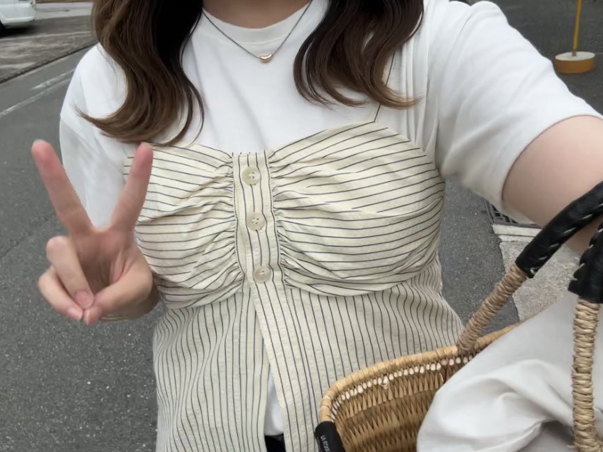 yr_03n's tweet photo. 桃×クリームチーズ 天才ദ്ദി^._.^)🍑♡ https://t.co/t6JurPOjrh