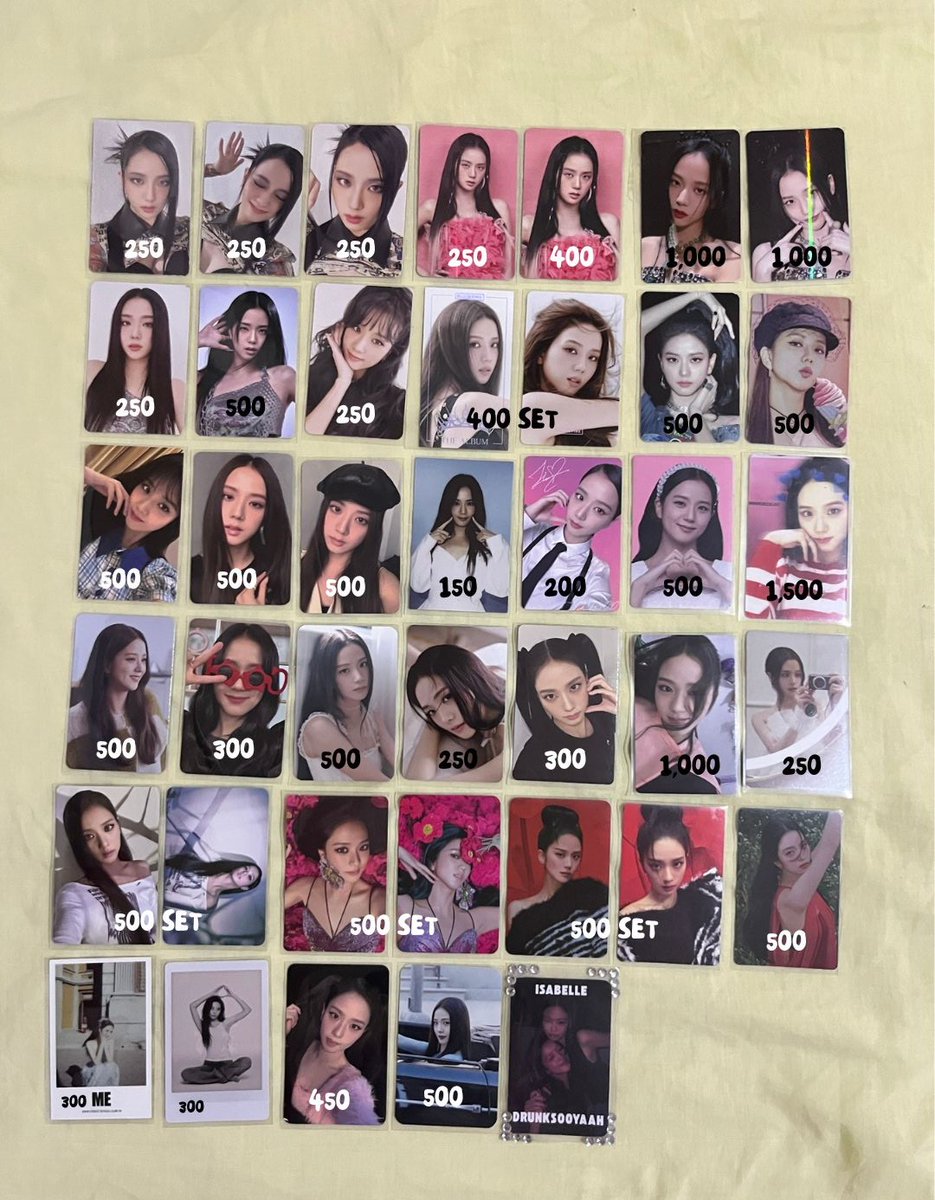 drunksooyaah's tweet photo. ⋆‧°𓏲ּ𝄢 #isabellebudols ⋆‧°𓏲ּ𝄢

wts lfb ph [BLACKPINK PHOTOCARDS]

💟 payo; DOP with NRDP
💟 j&amp;t/lalamove
💟 no last price
💟eply or dm to claim

t. Jisoo Jennie Rosé Lisa Amortage Ruby Zen Rosie Alter Ego Born Pink The Album KTOWN POB Jump Deadline Withmuu YG Me Lalisa https://t.co/tGEA65TT6h