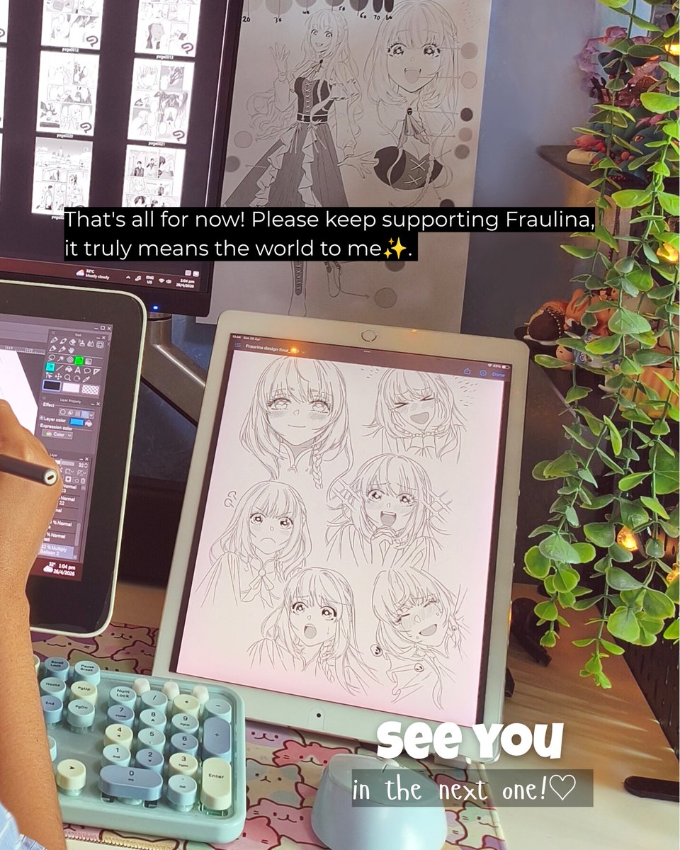 SilentMangaComm's tweet photo. I’d also like to shout-out the incredible MasterClass members who have helped bring this story to life and share my sincere feelings about this journey. This project means everything to me, and your support make it all worthwhile. I hope Fraulina moves your heart! 🥹💌🌹(Pt.2) https://t.co/zpkv5D4ucR