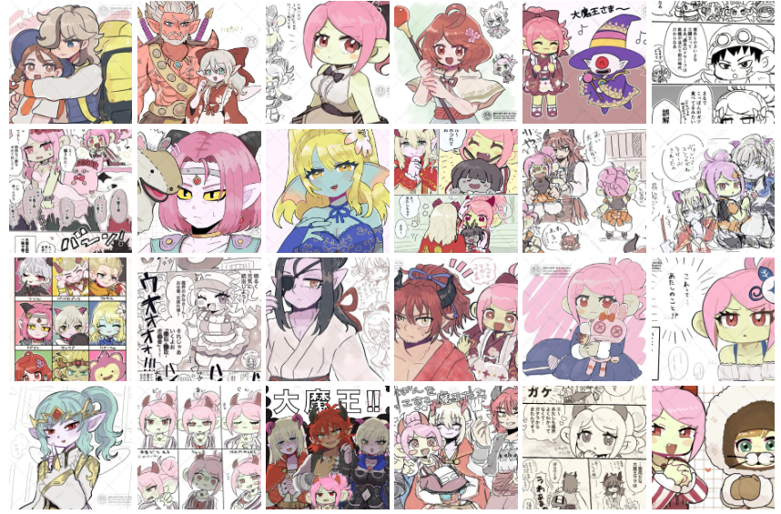 #今月描いた絵を晒そう
6月～～☔
なんか信じられないくらいドラテンの絵を描きました!これまで描きたいけどなあ～とは思ってましたから突然エンジンがかかりました。1枚だけぽけもんの絵があるよ! 