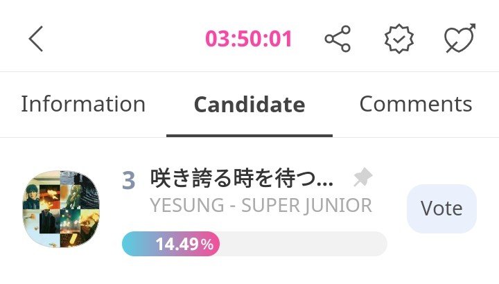 SUJU_VotingTeam's tweet photo. ⌜🗳️⌟ K-STAR CHART x IDOL CHAMP.

Please vote for YESUNG on the K-Star Chart (1st Week of July)! He's currently in 3rd place and there are only a few hours left before voting closes.

✅ 1 vote = 20 rubies/Unli vote
📆 June 25-30, 2026 (11:59pm kst)
📻 DXTEEN's NICO NICO K-ROOM RADIO
🔗 https://t.co/MFKm6xZ8Ko

#YESUNG #SUPERJUNIOR #슈퍼주니어 @SJofficial