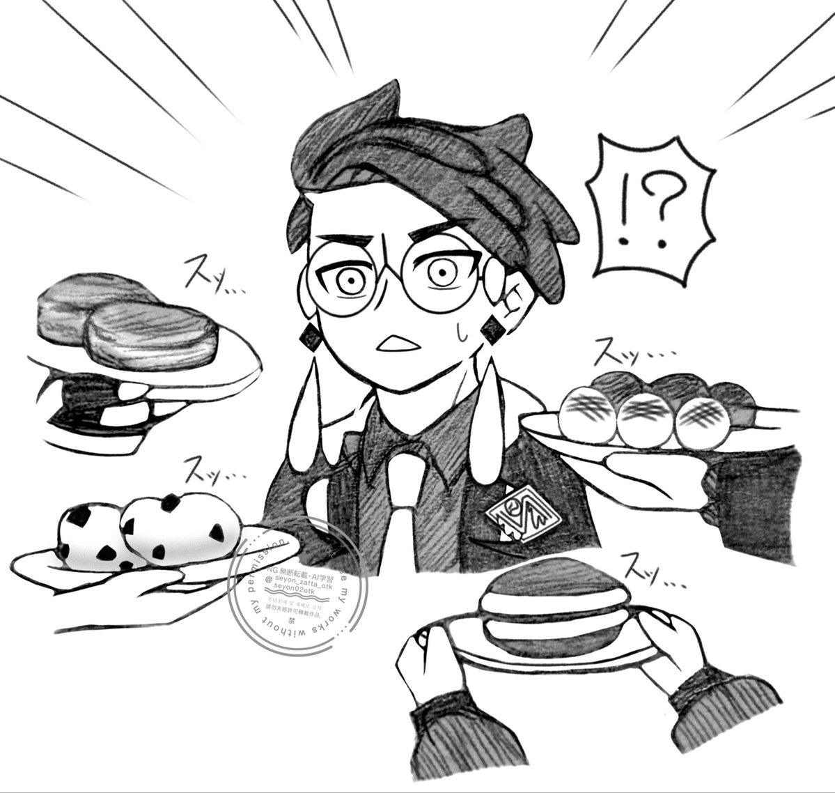 seyon_zatta_otk's tweet photo. #️⃣今月描いた絵を晒そう
今月はかっこいい系も描けて満足 https://t.co/DHYoj6OSHR