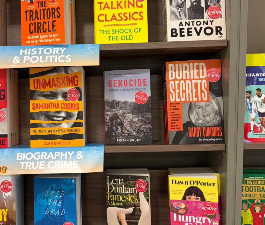 barrycummins12's tweet photo. Delighted to see Buried Secrets selected in Easons summer reads - along with a number of other very worthy books. Thank you to all who have read my personal account of coming face to face with a murderer who thought he could outwit everyone, and who failed. #buriedsecrets https://t.co/c4kRyZnzqn