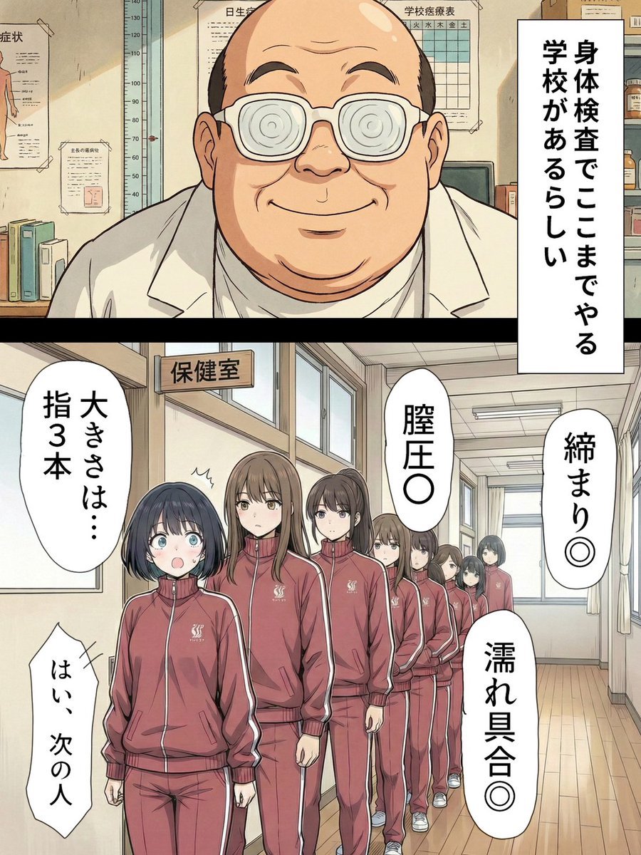 11meridyen's tweet photo. 少し変わった身体検査
(1/9)SFW https://t.co/97Hn6MnoBh