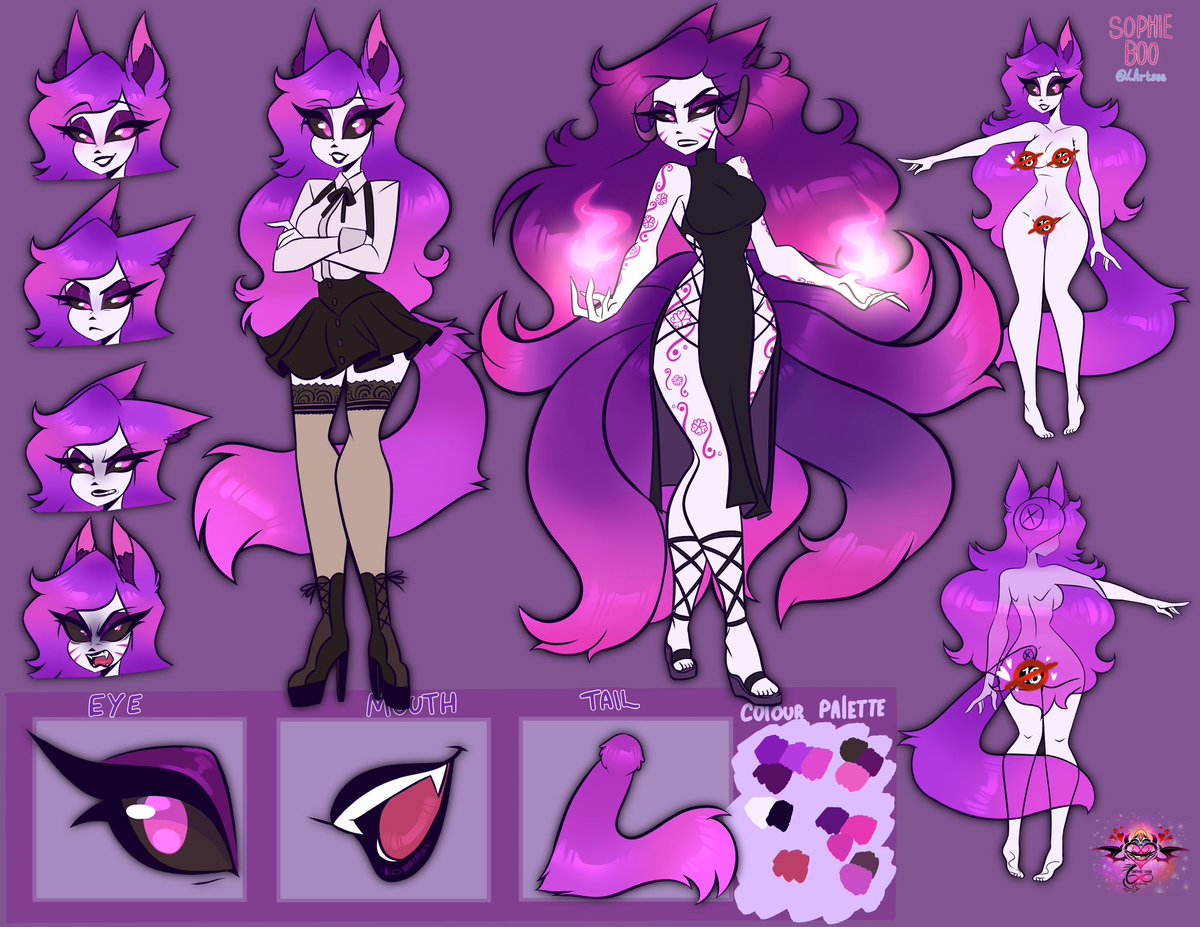 LArtsss's tweet photo. ๐Finished ref sheet character commission for @kiamithekitsune
Art by me
#HelluvaBoss #HelluvaBossFanart #HHOC
#HBOC #HazbinHotelFanart #HazbinHotel #HelluvaBoss #HelluvaBossFanart #helluvabossOC https://t.co/o5Vdt665iy