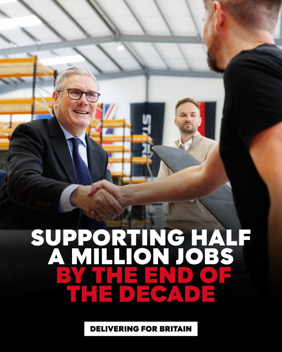 10DowningStreet's tweet photo. Our Defence Investment Plan will bring our Armed Forces into the modern age, creating opportunity across the country and highly skilled jobs. https://t.co/P69cJsUq3K