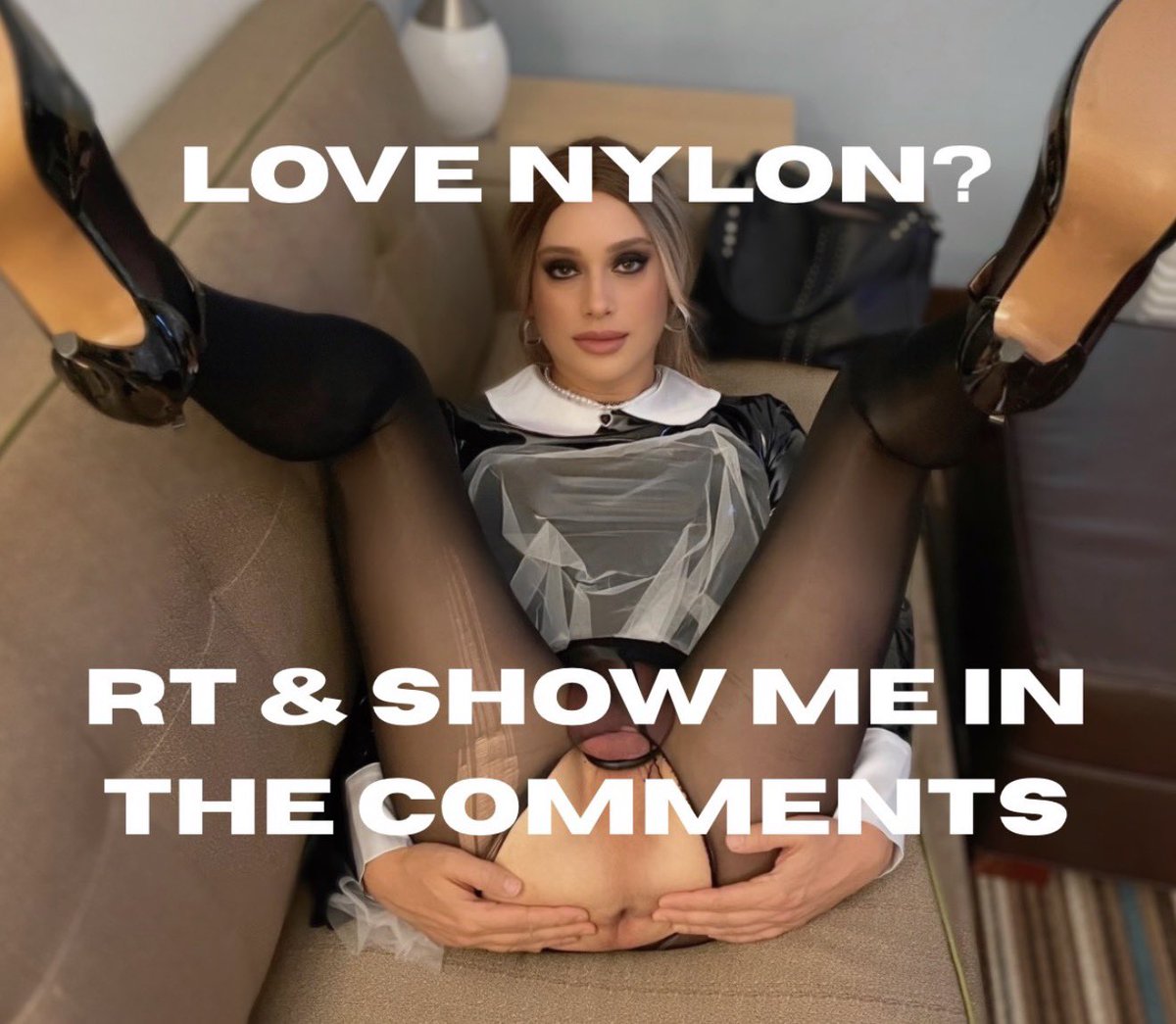 Lucee_Leggs's tweet photo. Let’s see your nylon pics! 🔥🔥🔥 https://t.co/PrXjsv9m1X