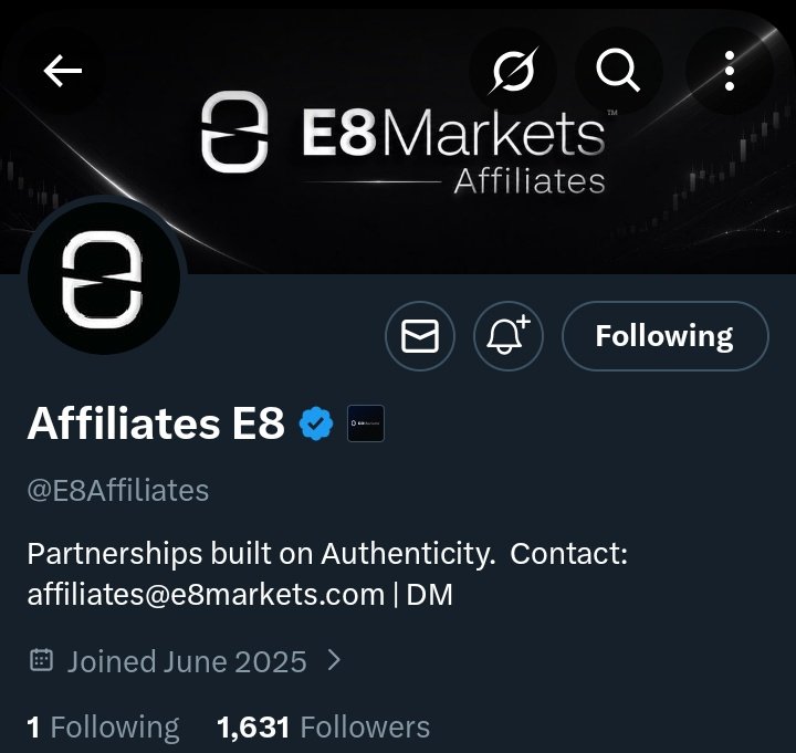 GoalsBySesko's tweet photo. @TylerG_Capital @E8Markets Followed✅
My biggest struggle right now is capital, my trades don't get enough room to breathe after entry because my stop losses are tight to minimize losses. Imagine watching a trade go your way after taking you out. Winning an account with @E8Markets will really boost me. https://t.co/KRTNkP9o1B