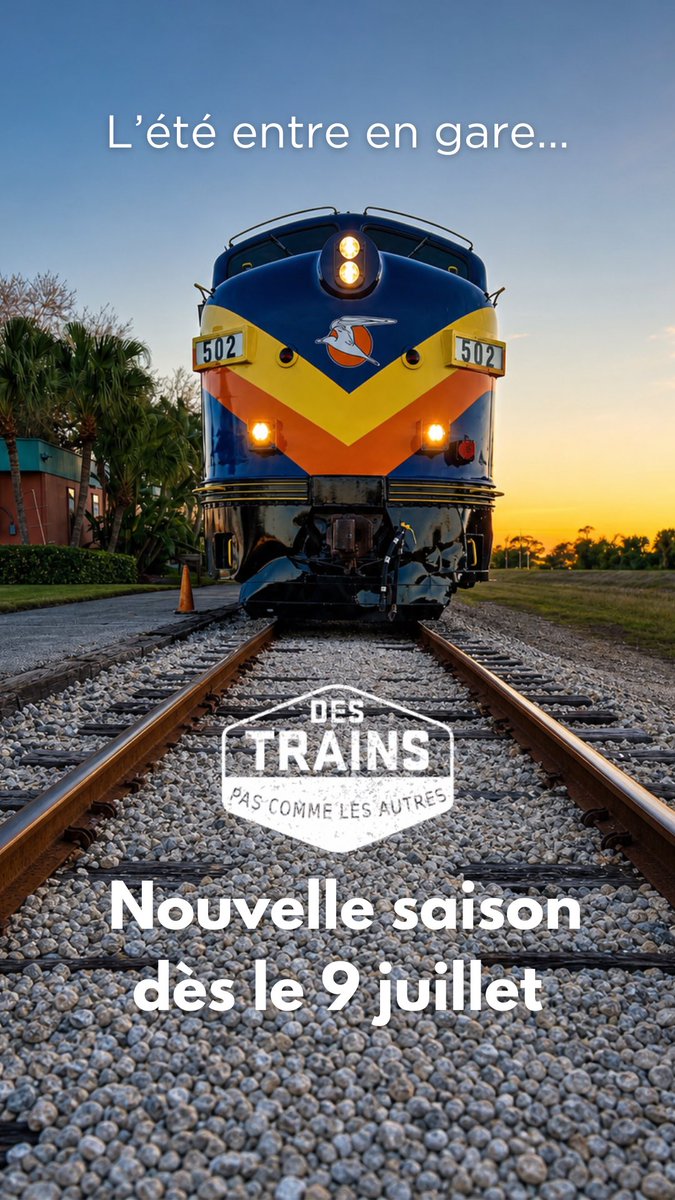OeildeNico's tweet photo. Les trains sont de retours… RDV dès le 9 juillet sur France 5
#DTPCLA #DesTrainsPasCommeLesAutres https://t.co/uTRE4OUiPz