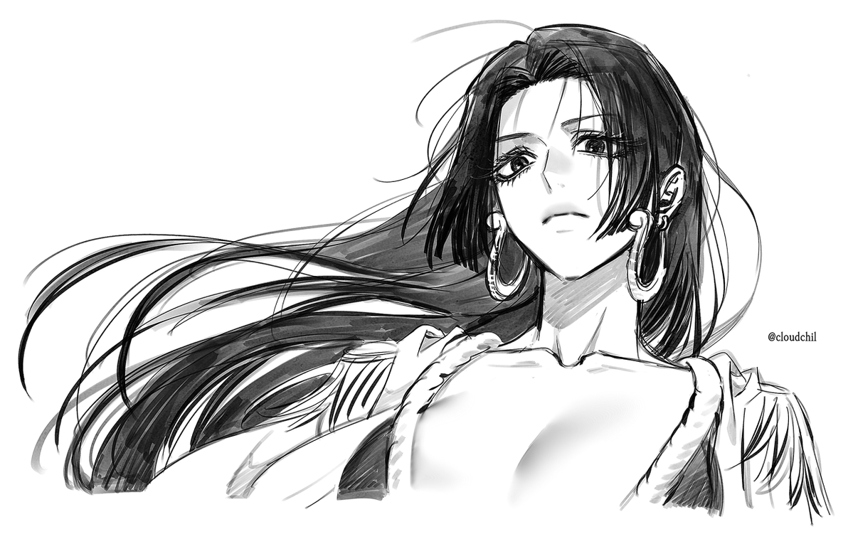 cloudchil's tweet photo. 핸콕 #ONEPIECE https://t.co/skJF1R4NYG