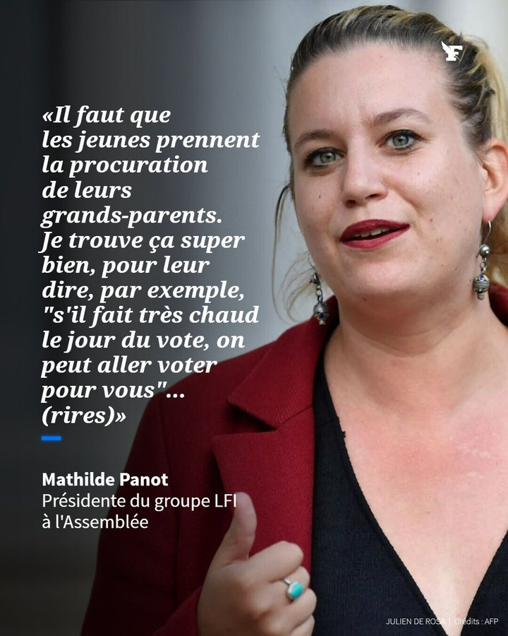 LunairePierre3's tweet photo. 🟥On savait déjà qu'ils étaient prêts à toutes les compromissions morales pour s'emparer du pouvoir, on découvre que cela va jusqu'à l'escroquerie civique de ses propres parents... 
Mais, nulle crainte... Vous serez absous par le grand timonier...🥸🍿
#LaFailliteIntellectuelleLFI https://t.co/B8krm86S6P