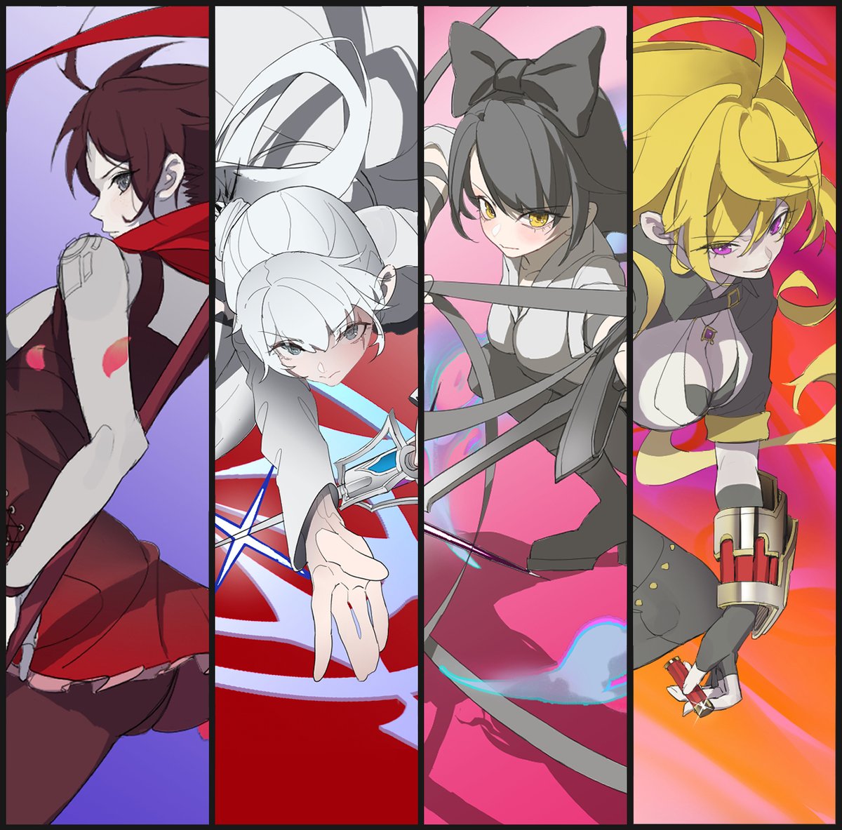 h_haibu's tweet photo. 排个版
#RWBY https://t.co/OVAsbkzA6g