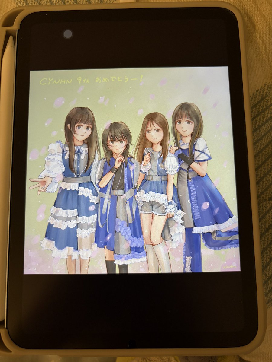 Kazami_riko's tweet photo. 在平板上看顏色好像又不太一樣 終於可以畫出全身的圖了🥹 https://t.co/rKhhNRLPN0