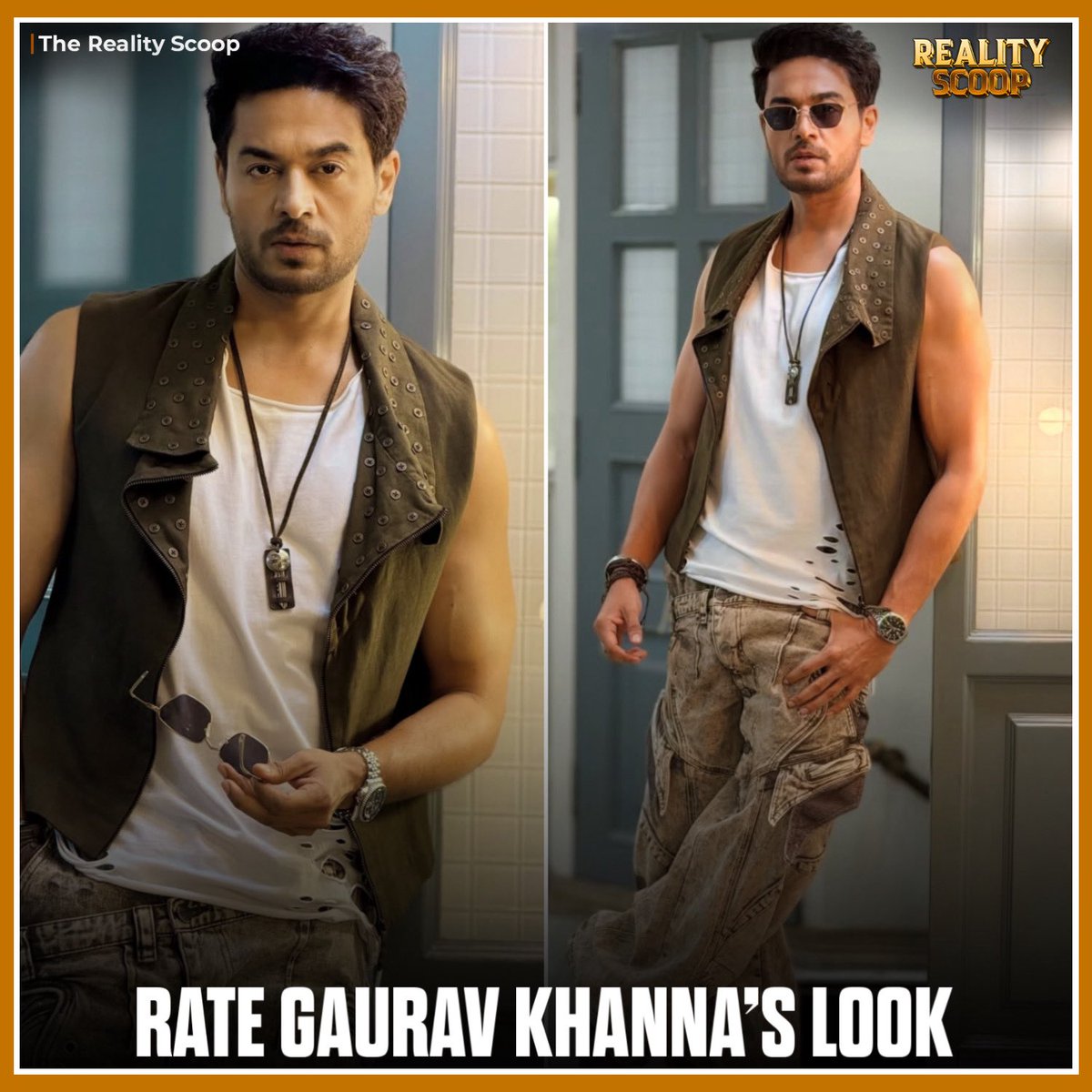 reality_scoop_'s tweet photo. Gaurav Khanna just dropped a new post and fans can’t stop talking about his look 👀🔥
What’s your rating out of 10? ⬇️

#GauravKhanna #RateTheLook #CelebrityStyle #TVStars #RealityScoop https://t.co/ZyqB2k0334