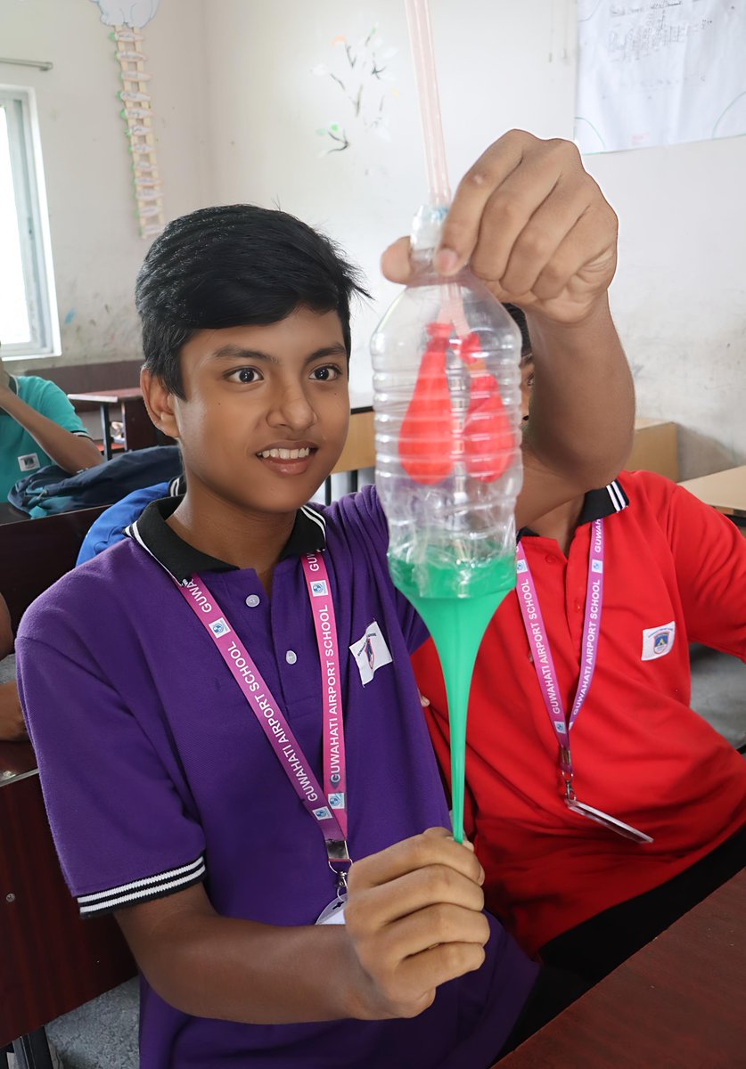 Guwahati1977GAS's tweet photo. 🔬🌿 Science Summer Camp – Day 2 🌈✨

Curiosity turned into discovery as our young scientists explored the wonders of science through exciting hands-on activities! 💡

#ScienceSummerCamp #STEMEducation #adanifoundation #adanifoundationschools #aplacetolearnaspacetogrow https://t.co/eRk1q4wDeq