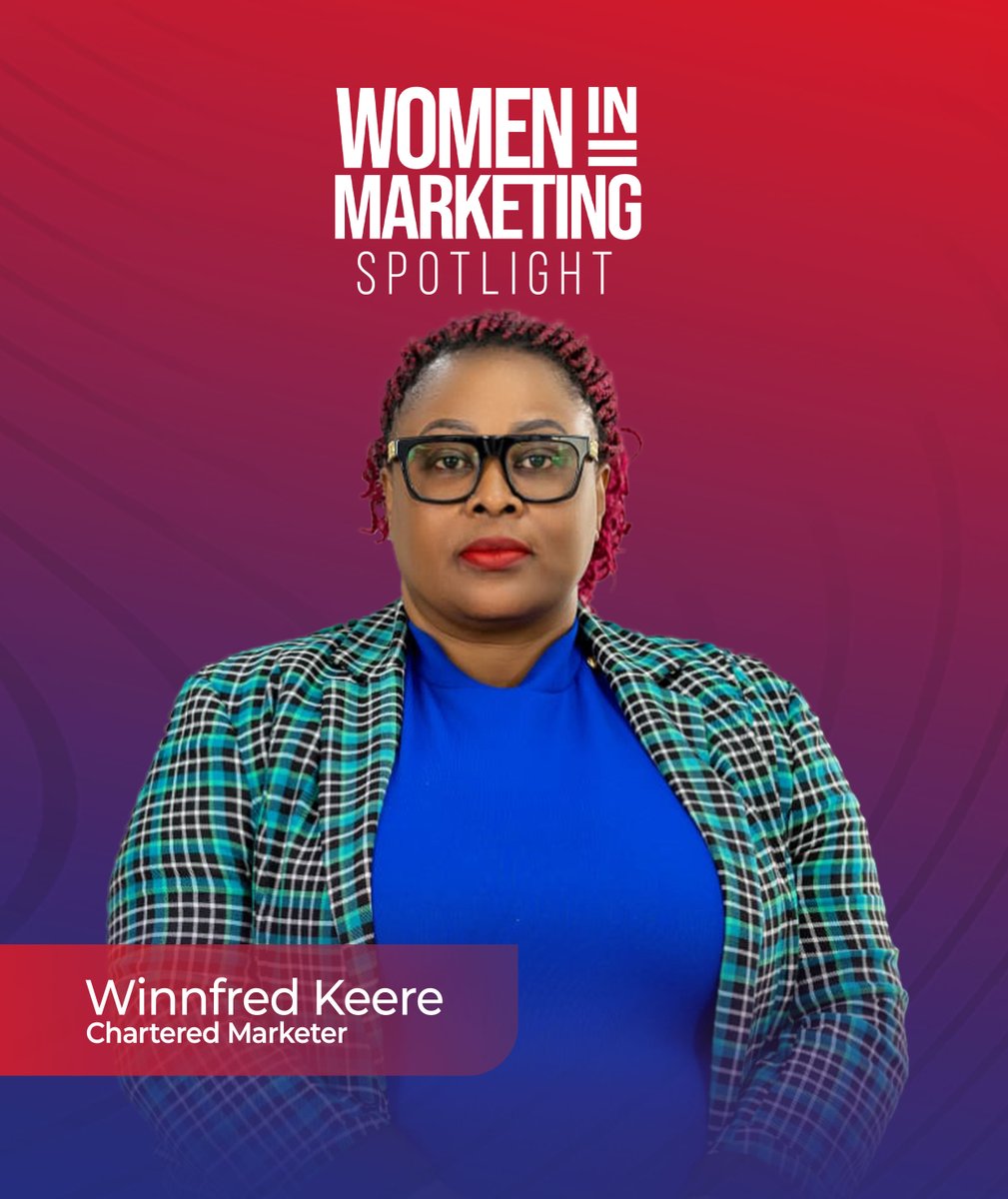 EvolveAfrica1's tweet photo. WOMEN IN MARKETING SPOTLIGHT-WINNFRED KEERE

Winnfred Keere is a Chartered Marketer by Chartered Institute of Marketing-UK and  professional whose career spans banking, customer engagement, and brand  development.

Full spotlight via https://t.co/5ME6hc7Xkd https://t.co/CMFhgNE8zN