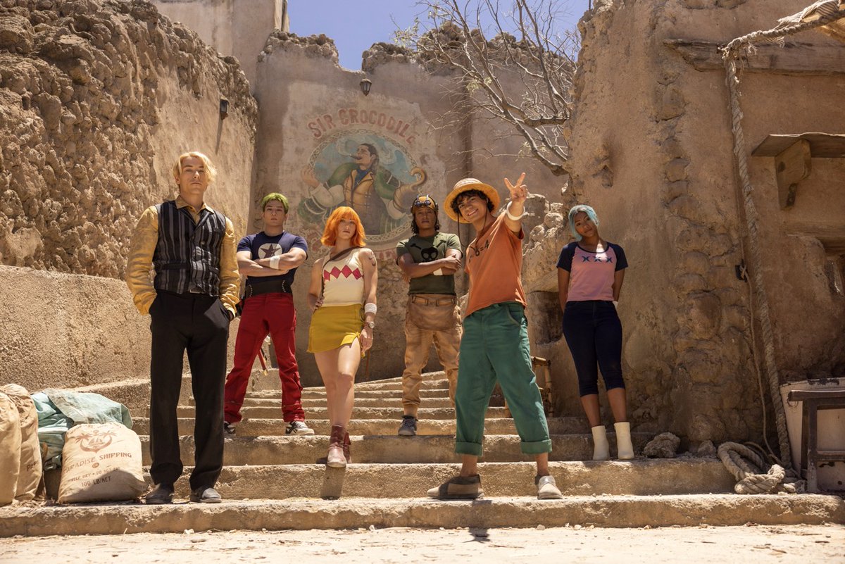 Netflix_PH's tweet photo. The cameras have stopped rolling, but the journey is far from over.
ONE PIECE Season 3 has officially wrapped production. 🏴‍☠️

No further questions about the wall behind us.

#OnePieceNetflix #OnePiece #IñakiGodoy #Mackenyu #EmilyRudd https://t.co/j5EDZEYl0u