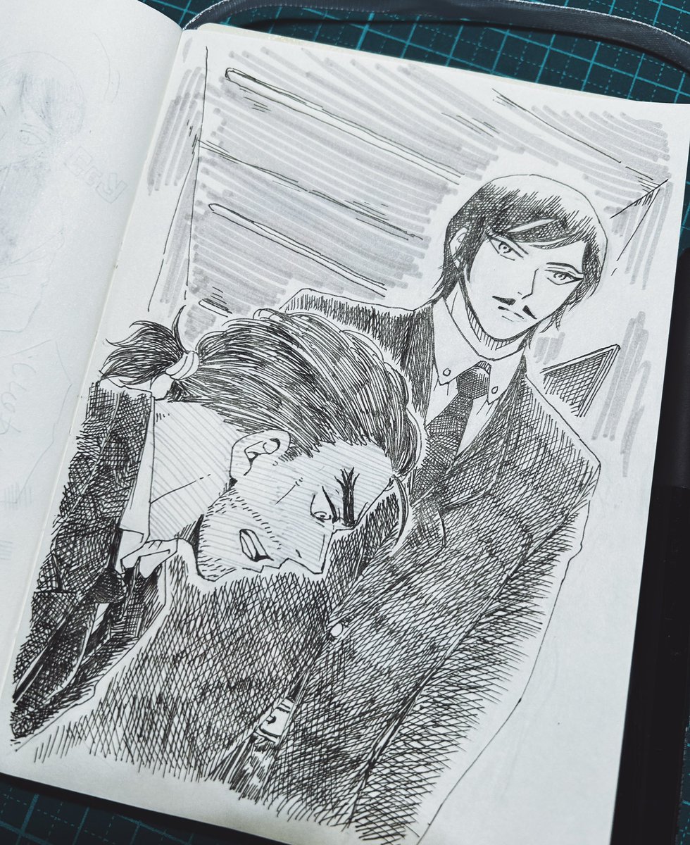 Lloydlalala's tweet photo. 今日の落書き。ハッチング楽しい〜♪ https://t.co/r3tz1UoUiL