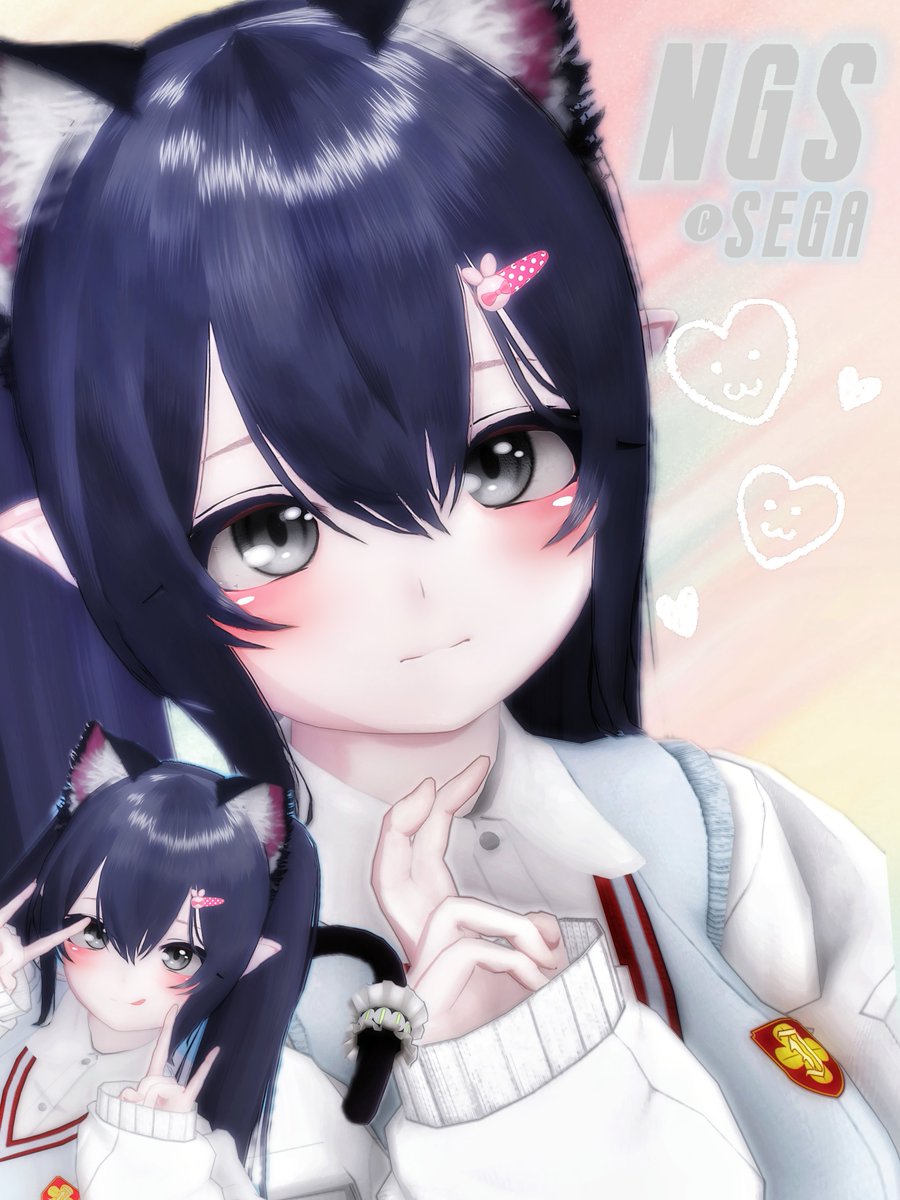 tunaaangs's tweet photo. 今回は4鯖のサブの子～
少しづつ共通化がんばってます😗
#PSO2NGS_SS 
#メンテの日なのでssを貼る https://t.co/9FKYK0fFY3