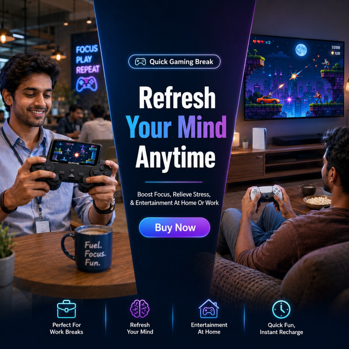 hgworld_in's tweet photo. Hundreds of built-in games ke saath perfect choice for gifting, travel & family fun.
โก Why spend thousands?
Affordable entertainment ab ek hi place par.
Play. Laugh. Relive.๐ฅ
#hgworld #retrogaming #indiangamers #handheldconsole #r36s https://t.co/CX30qPTvuK