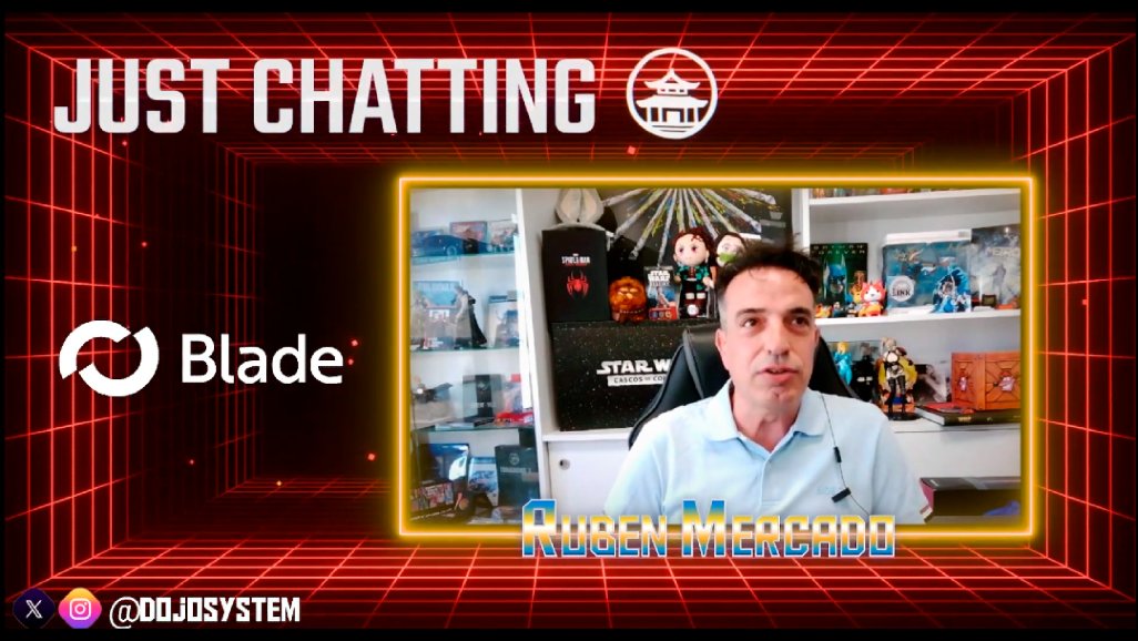 DojoSystem's tweet photo. 🎙️ DOJO Talks #12 — viernes 3 de julio, 12:00.
Charlamos con Rubén Mercado, fundador y CEO de Blade Representaciones, que acaba de cumplir 25 años. Cómo se construye desde cero una marca española de accesorios y cultura gamer.
#DOJOTalks #gaming #Blade #emprendimiento https://t.co/X6NvUotGWv