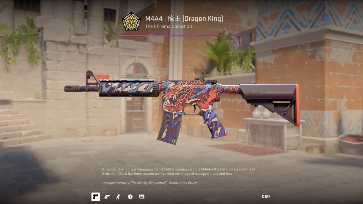 Tomas1120_'s tweet photo. 🎁 M4A4 | Dragon King FT ($20)

➡️ TO ENTER:

✅ Follow me &amp; @CallMeHysty
✅ Retweet
✅ Tag a friend

⏰ Giveaway ends in 72 hours! https://t.co/xjuwSNJe6B