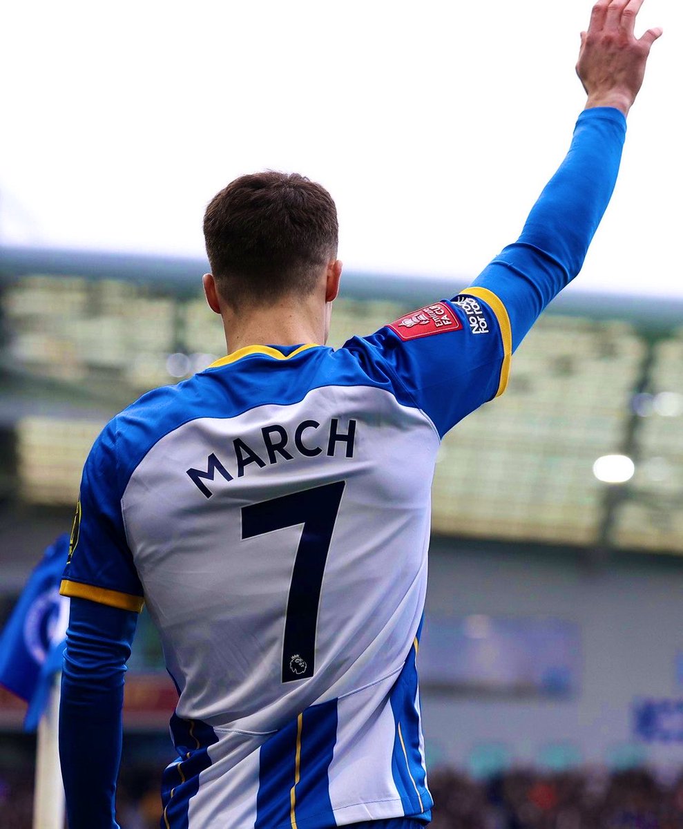 Brightonian_'s tweet photo. “Its hard to find the words to say goodbye to a club that’s been my home for so long. From arriving from Lewes as a young lad with big dreams to walking out at the Amex in the Premier League and in Europe, it’s been everything I could have hoped for and more.

I grew up at this club and learned what it means to represent #BHAFC. 

I’ll always be grateful for the opportunity. As the club grew, I was lucky enough to grow with it.

Leaving was never going to be easy. This is my club and always will be, but I’m ready for a new challenge and excited. I will keep proving people wrong and get back to my best. I’m fit and ready for what’s next.

Most of all, thank you to you, the fans. Your support has meant more than I can put into words and it’s something I’ll carry with me wherever I go.

It’s been an honour to wear this shirt and to be part of this club’s history. I’ll always be watching, always supporting and always grateful. 

From the bottom of my heart, thank you”
- Solly March