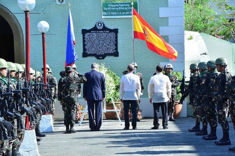 EjercitoTierra's tweet photo. #Hoy ‘Día de la amistad Hispano-Filipina’ se celebra los fuertes vínculos entre las dos naciones. Fue la fecha en que el general Emilio Aguinaldo emitió una orden para que los últimos soldados españoles de #Baler no fueran tratados como enemigos.
https://t.co/ePjBMCkrxN
@EmbEspFilipinas @kubongkatiban @LGU_Baler @PHinspain 🇵🇭 🇪🇸