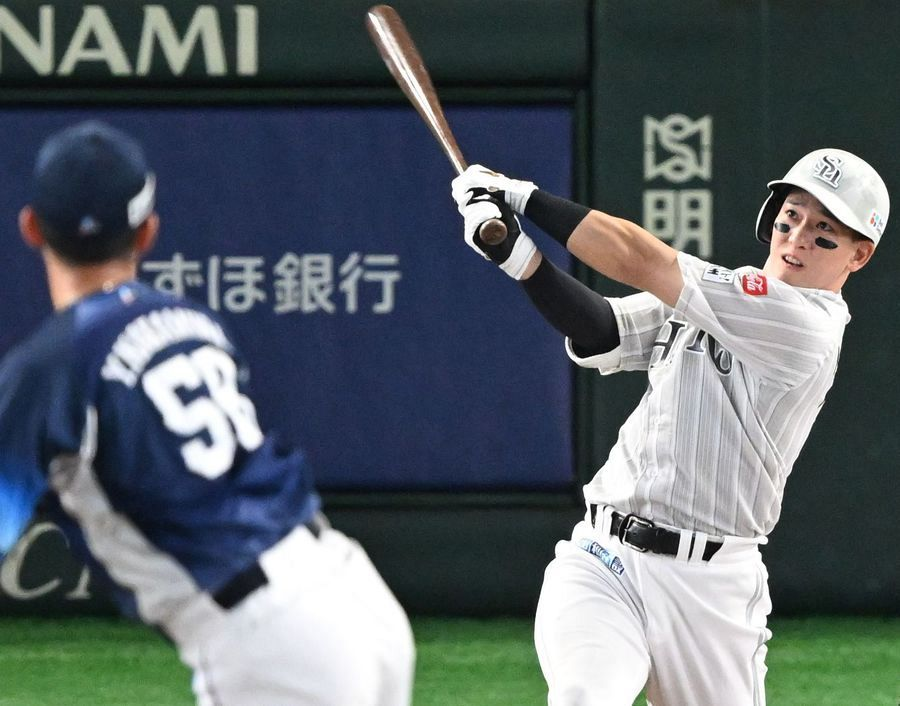 自分のスイングができました」 ソフトバンク栗原陵矢選手、シーズン