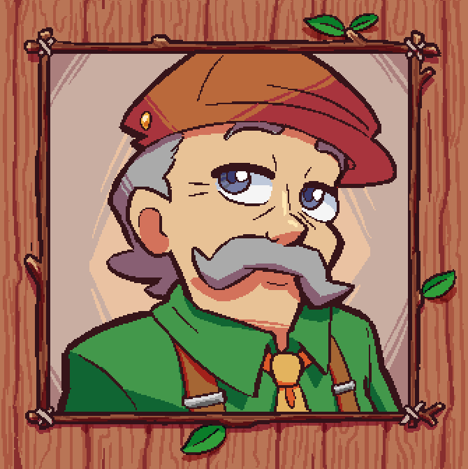 duruznik's tweet photo. So for a while now, I've been making my portraits for all the Stardew Valley villagers. I've been meaning to share what I've got so far, starting with everyone's favorite mayor to hate on: Lewis! https://t.co/Beyk0F3pcI