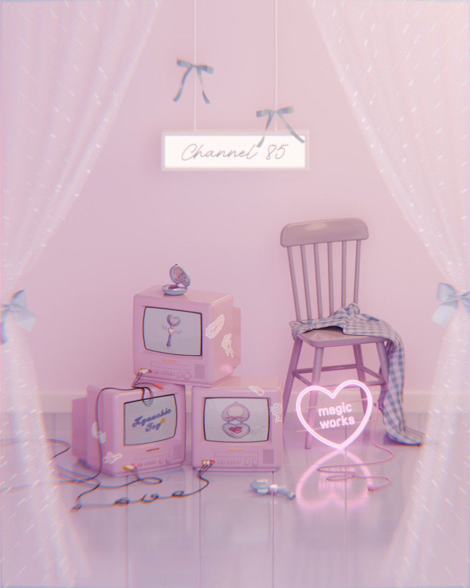85_magicworks's tweet photo. #2026年自分が選ぶ今年上半期の４枚
#blender
下半期はもっと沢山可愛いもの作りたいです🤍🎀🤍🎀 https://t.co/1IjE3x4ghW