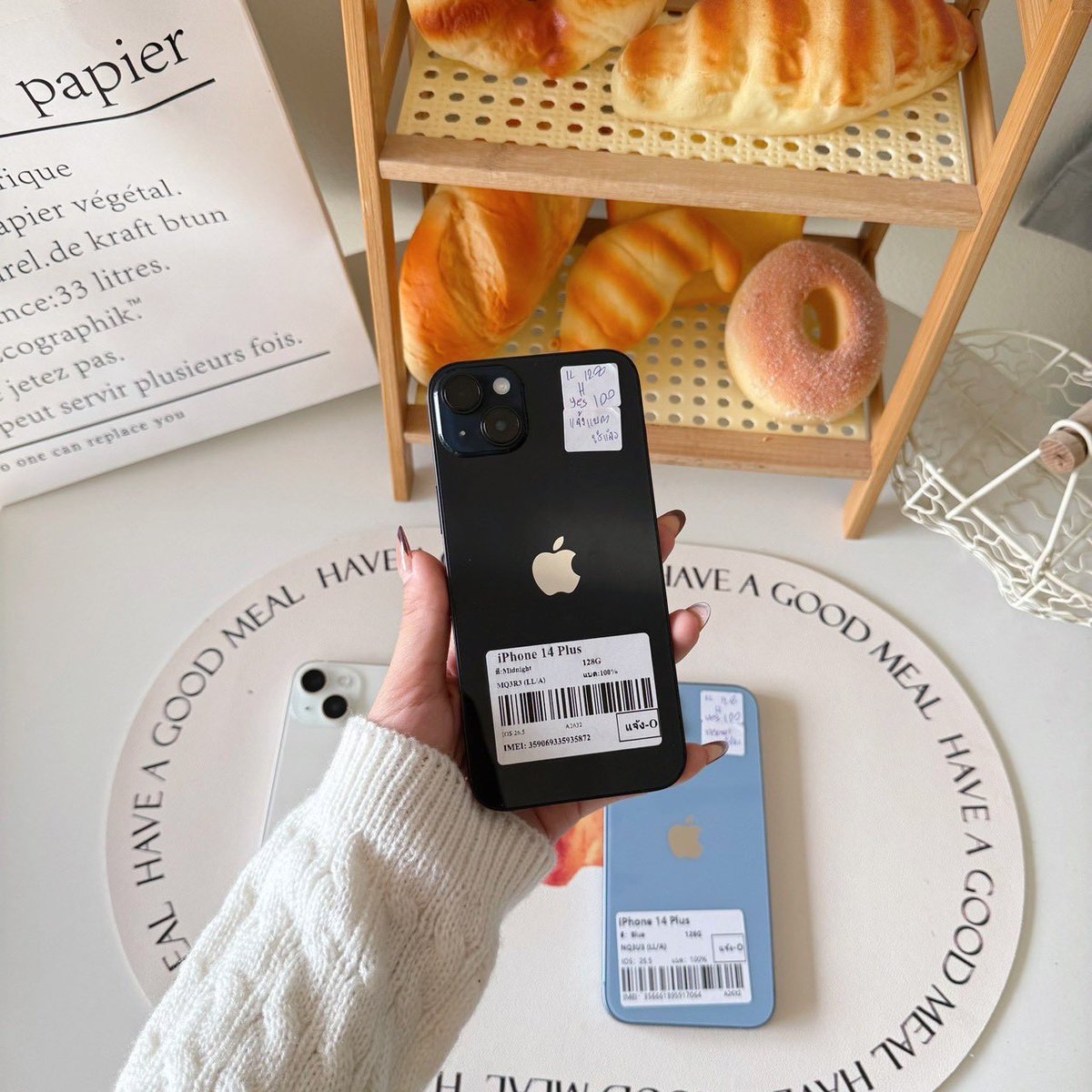 LLLLLLL2005's tweet photo. iPhone 14 Plus | 128GB | นอก
🧸 10,000ส่งฟรี 

▪️แจ้งแบตใช้แล้ว จอOLED จอเทียบแท้ จอใส บอดี้สวย 
▪️สแกนได้ ปกติทุกระบบ 🔋 แบต 100%
▪️ครบกล่อง เคสฟิล์ม | ประกัน20วัน.ᐟ⨳

#ไอโฟนมือสอง #ส่งต่อไอโฟน #โทรศัพท์มือสอง #ส่งต่อไอโฟนมือสอง #ส่งต่อโทรศัพท์มือสอง #มือถือมือสอง #ไอโฟนมือ2 https://t.co/rpv2dbP1qA