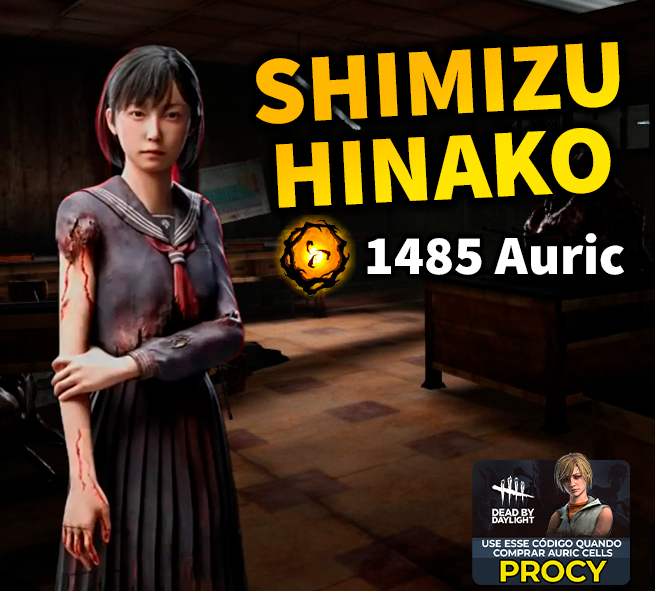 Procyondbd's tweet photo. De um pesadelo de Névoa para outro 🌸

A skin lendária da Hinako, de Silent Hill F, chegará hoje ao Dead by Daylight. Disponível a partir de meio-dia (BRT) para a Cheryl Mason.

Seguindo a linha de skins lendárias, deve vir com insígnia. 

Caso vá adquirir auric, considere usar nosso código de criador PROCY