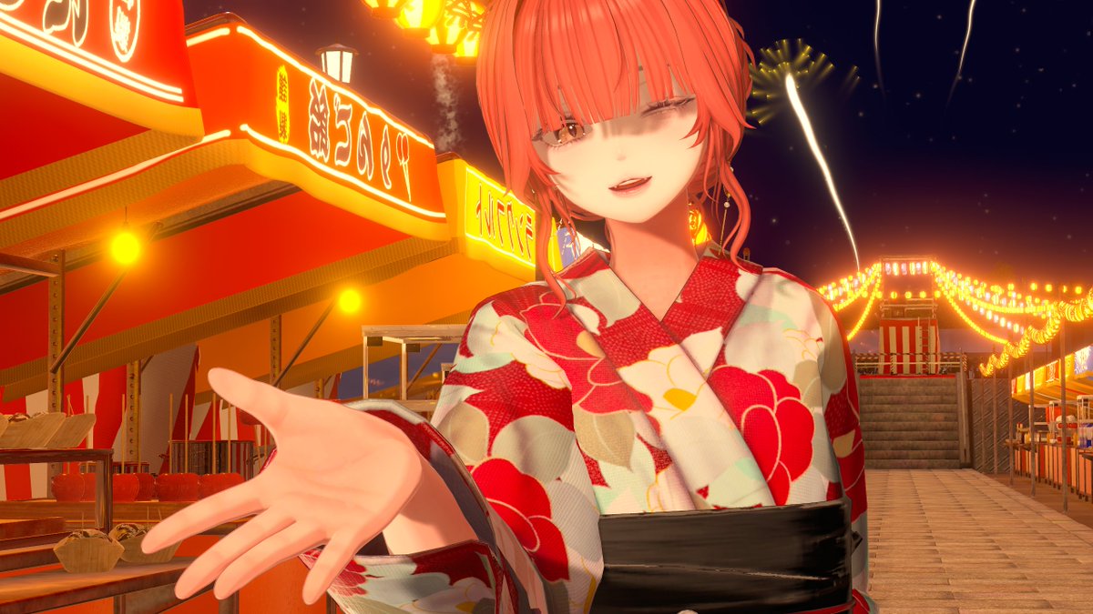 drAVNI4BQu84126's tweet photo. 一緒に夏祭り行こ！
#Misaki3D #kimonowa https://t.co/KjF10T6iid