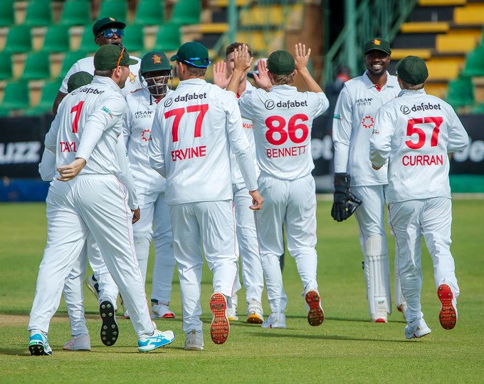 Zimbabwe beat Bangladesh by an innings and 85 runs in the one-off Test, recording their biggest victory by margin of innings.!