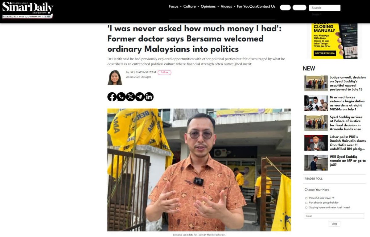 md_zuwairi's tweet photo. @partibersamamy @rafiziramli @KEADILAN @niknazmi @Iswardy2025 @FaizalR98528 @solihin4007 arlah mereka yang benar2 mahu membawa perubahan menyeluruh kepada politik Malaysia dari mereka yang hanya jadi pak turut mak sanggup di kerusi Parlimen dan DUN yang ada.Komitmen kami untuk berkhidmat &amp; mengangkat mutu pentadbiran kerajaan Negeri Johor yang akan datang sebagai bar https://t.co/WY4nvXd9rg
