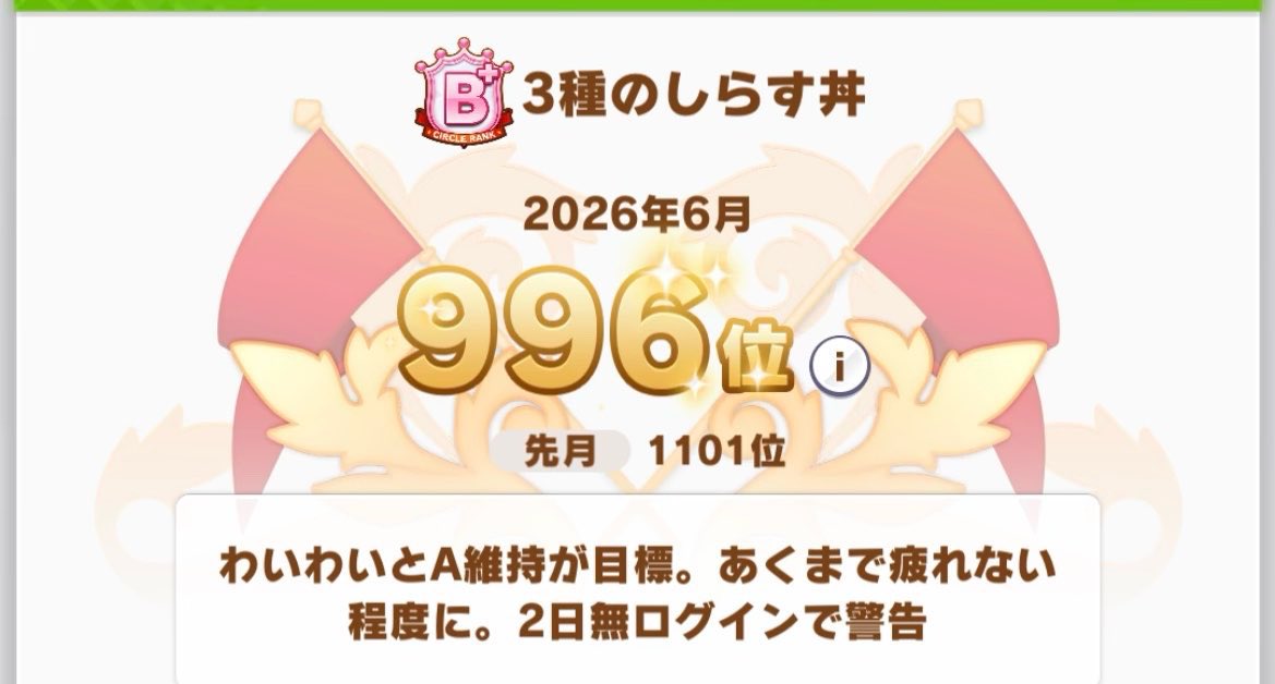 Rizu_rizumin's tweet photo. 皆様お疲れ様です🍵

ゆーもらすリーダーと
3種グループ２サークルで楽しくやってます🙋‍♀️

興味ある方はDMでもリプでも一言ください

#ウマ娘
#ウマ娘プリティダービー 
#ウマ娘サークルメンバー募集 
#ウマ娘サークル募集中 
#ウマ娘サークル
#ウマ娘サークル勧誘待ち https://t.co/q0NpwZEaio